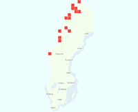 Rasterkarta över utbredningen av Alphumla